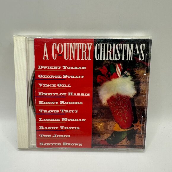 A Country Christmas CD 1994 Warner Special Products Various Artists Country - Picture 1 of 5